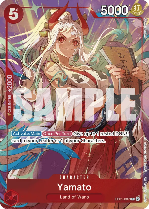 Yamato EB01-007 Best Selection Vol. 4 Alt Art card, Memorial Collection