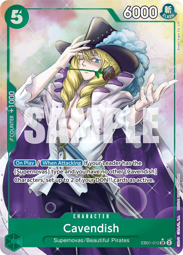 Cavendish EB01-012 Alt Art card, Memorial Collection