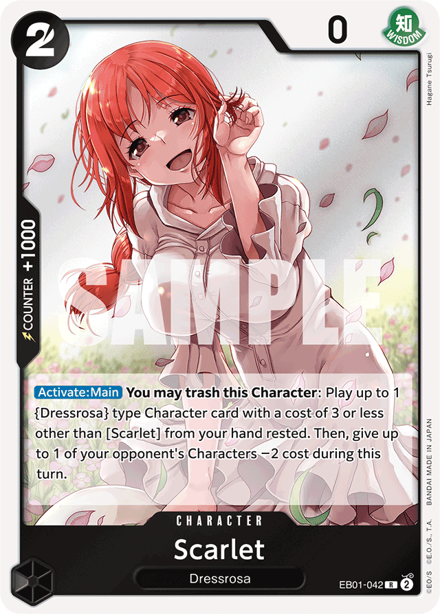 Scarlet EB01-042 card, Memorial Collection