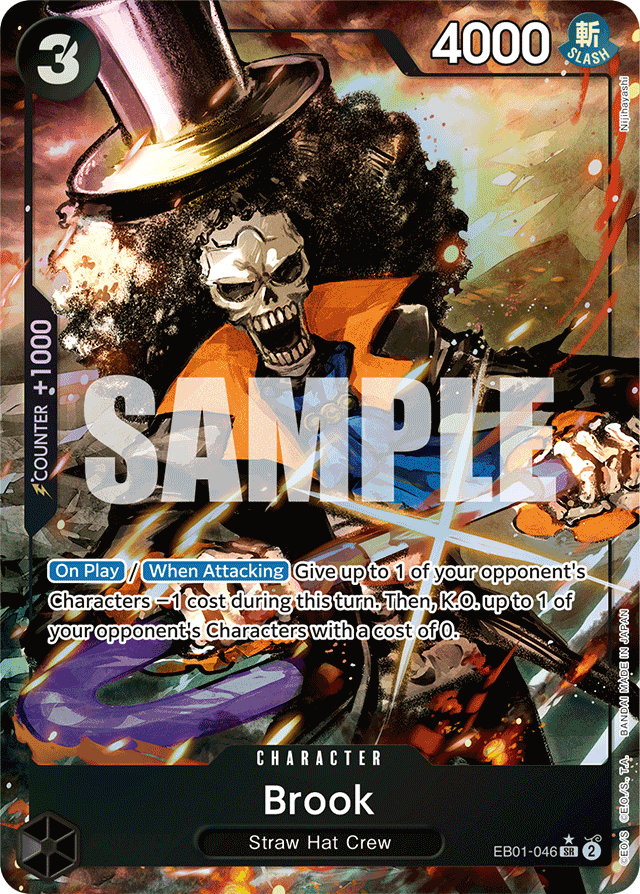 Brook EB01-046 Alt Art card, Memorial Collection