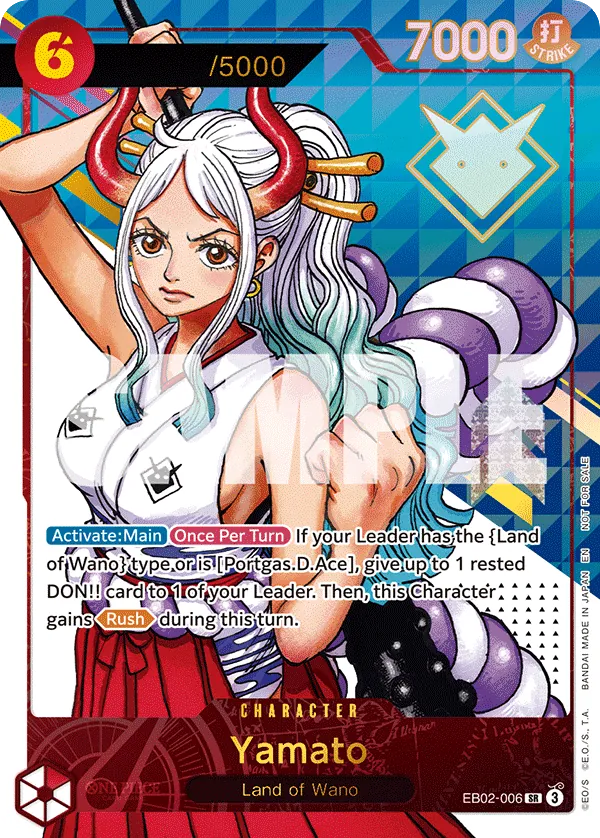 Yamato EB02-006 Serialized Foil card, Anime 25th Collection