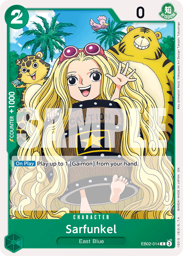 Sarfunkel EB02-014 card, Anime 25th Collection