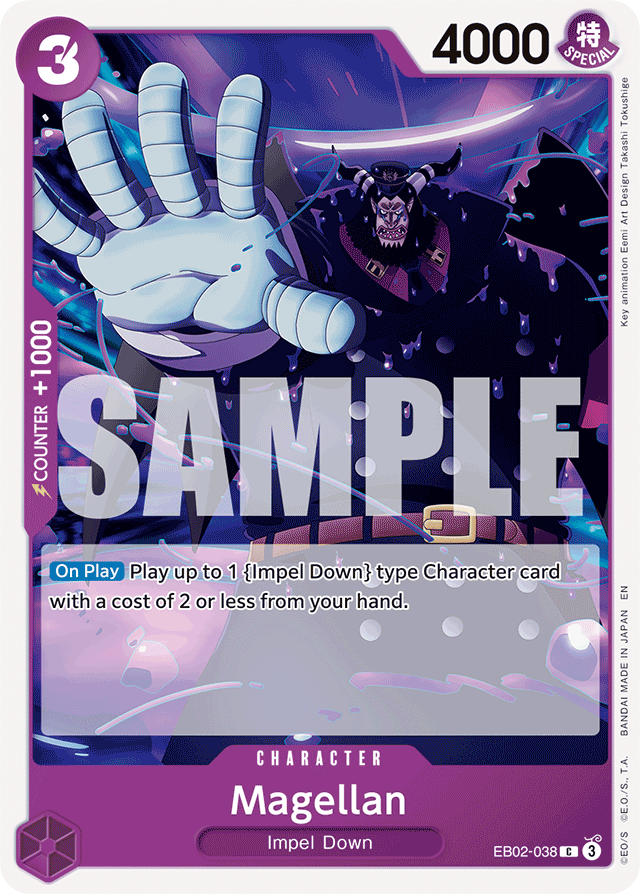 Magellan EB02-038 card, Anime 25th Collection