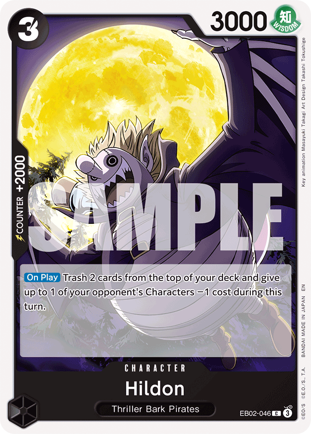 Hildon EB02-046 card, Anime 25th Collection