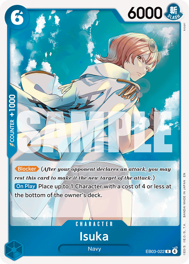 Isuka EB03-022 card, Heroines Edition