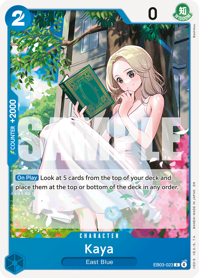 Kaya EB03-023 card, Heroines Edition