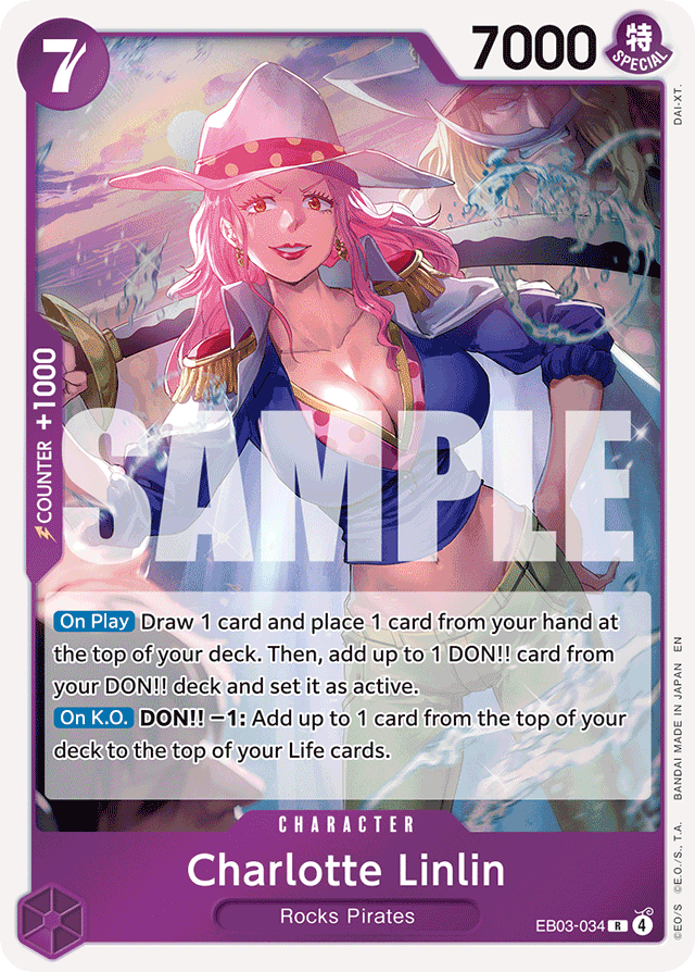 Charlotte Linlin EB03-034 card, Heroines Edition