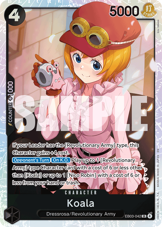 Koala EB03-042 card, Heroines Edition