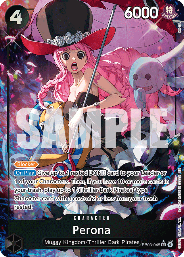 Perona EB03-045 Alt Art card, Heroines Edition