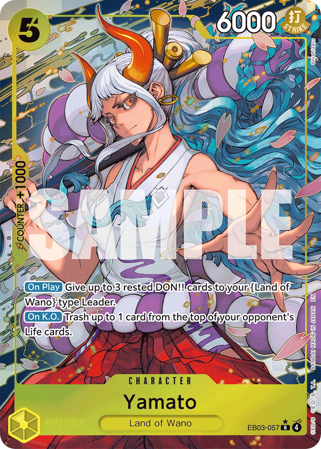 Yamato EB03-057 Alt Art card, Heroines Edition