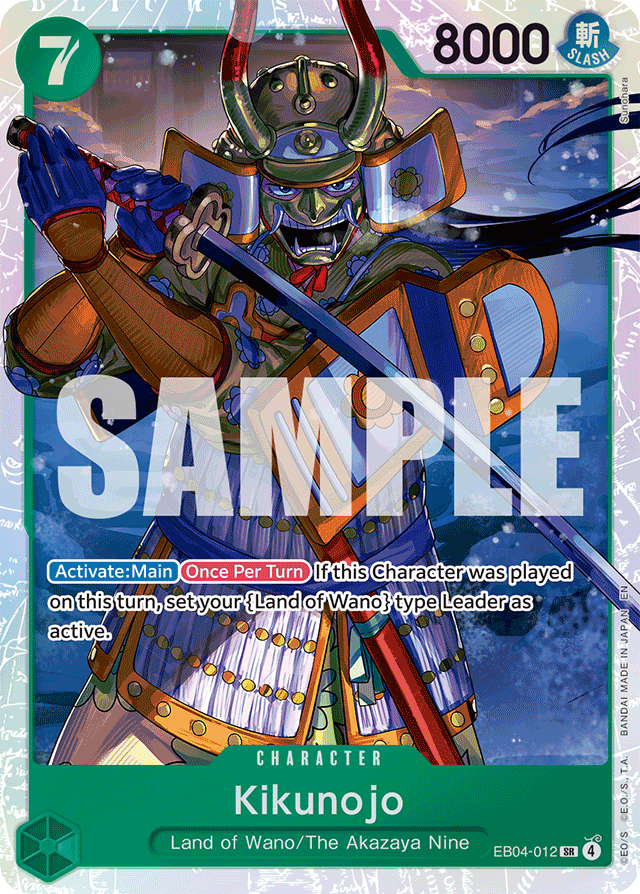 Kikunojo EB04-012 card, Egghead Crisis