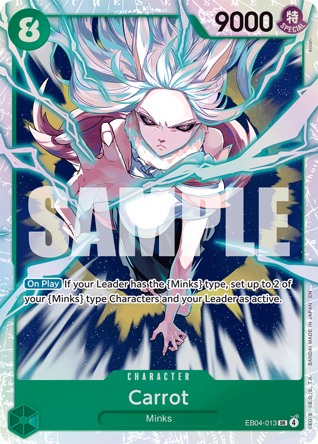 Carrot EB04-013 card, Egghead Crisis