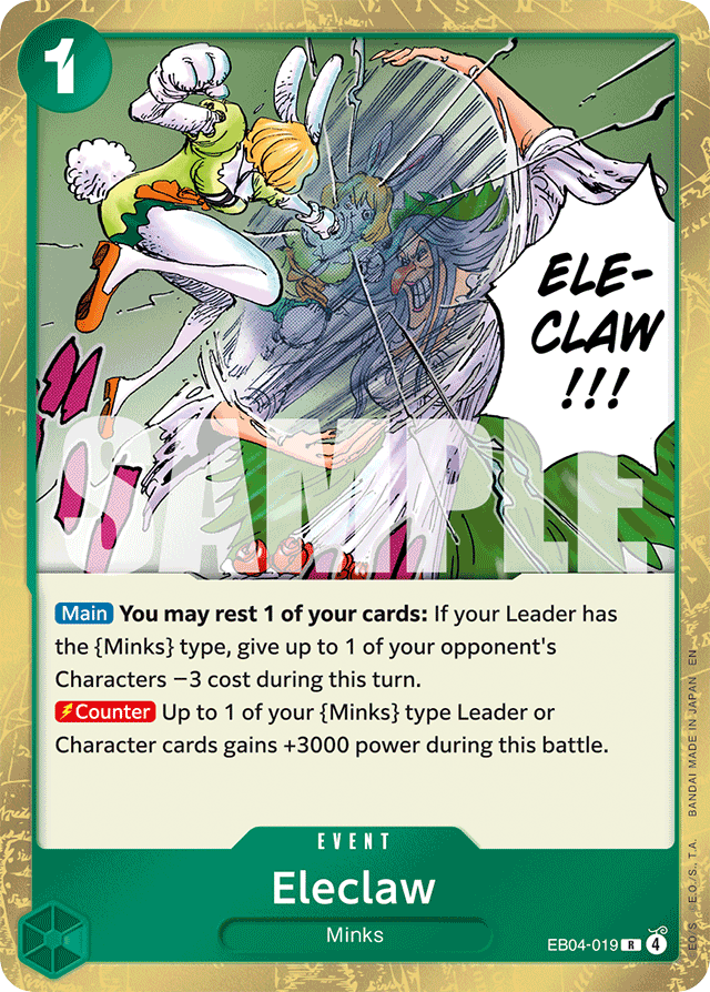 Eleclaw EB04-019 card, Egghead Crisis
