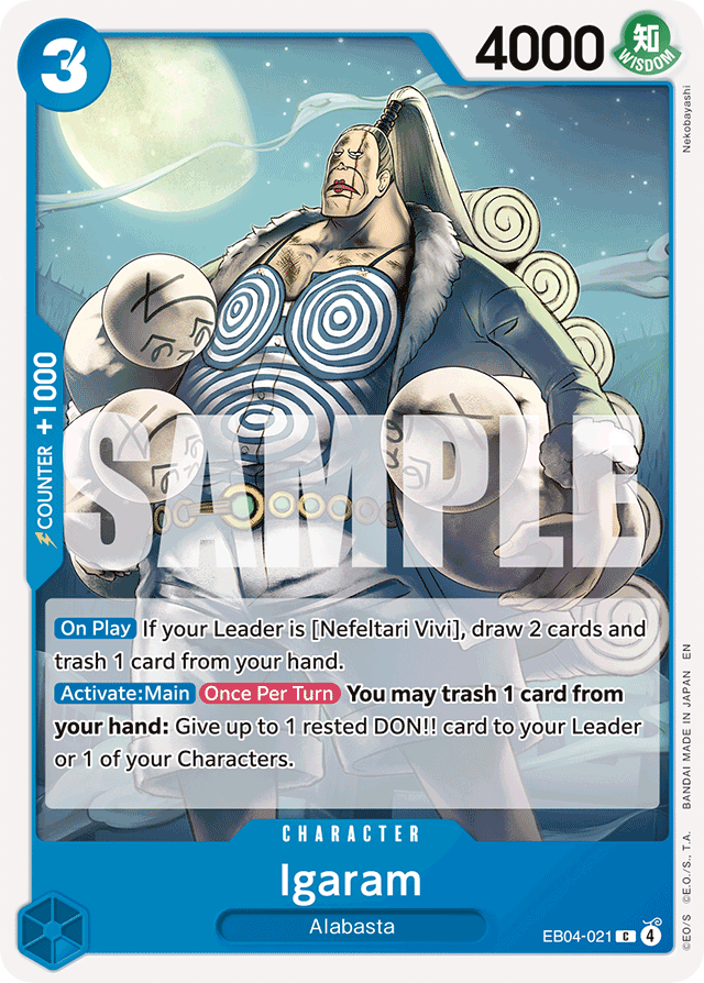 Igaram EB04-021 card, Egghead Crisis