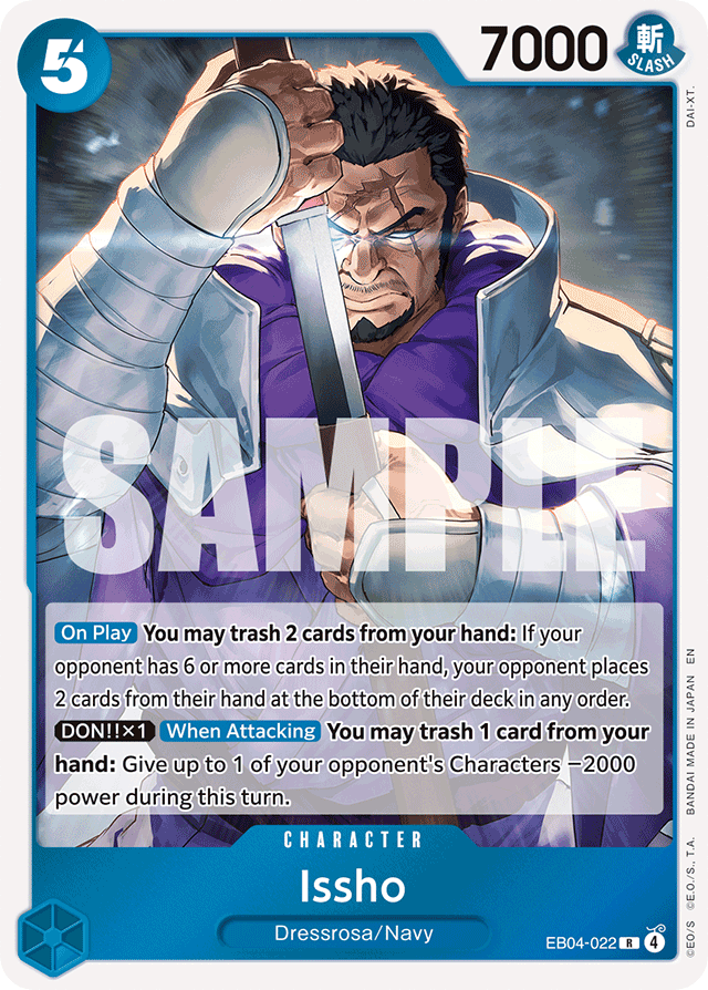 Issho EB04-022 card, Egghead Crisis