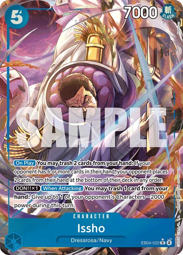 Issho EB04-022 Alt Art card, Egghead Crisis