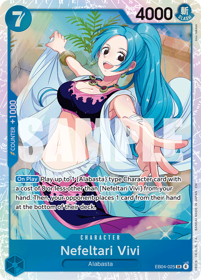 Nefeltari Vivi EB04-025 card, Egghead Crisis