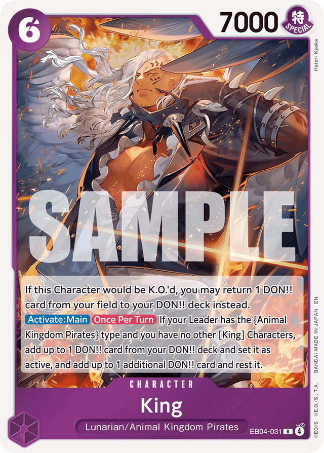 King EB04-031 card, Egghead Crisis