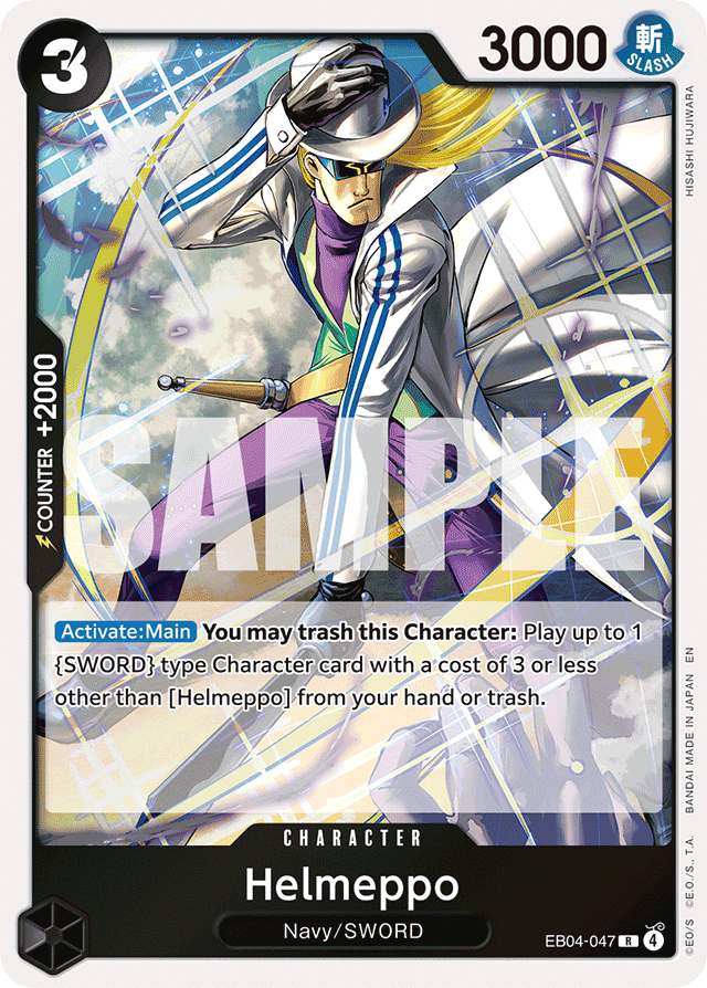 Helmeppo EB04-047 card, Egghead Crisis