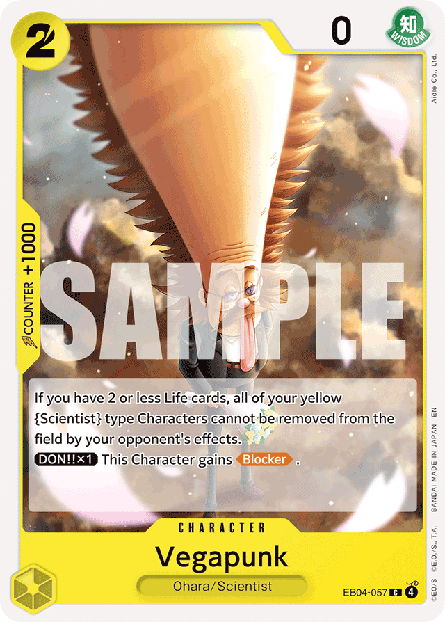 Vegapunk EB04-057 card, Egghead Crisis