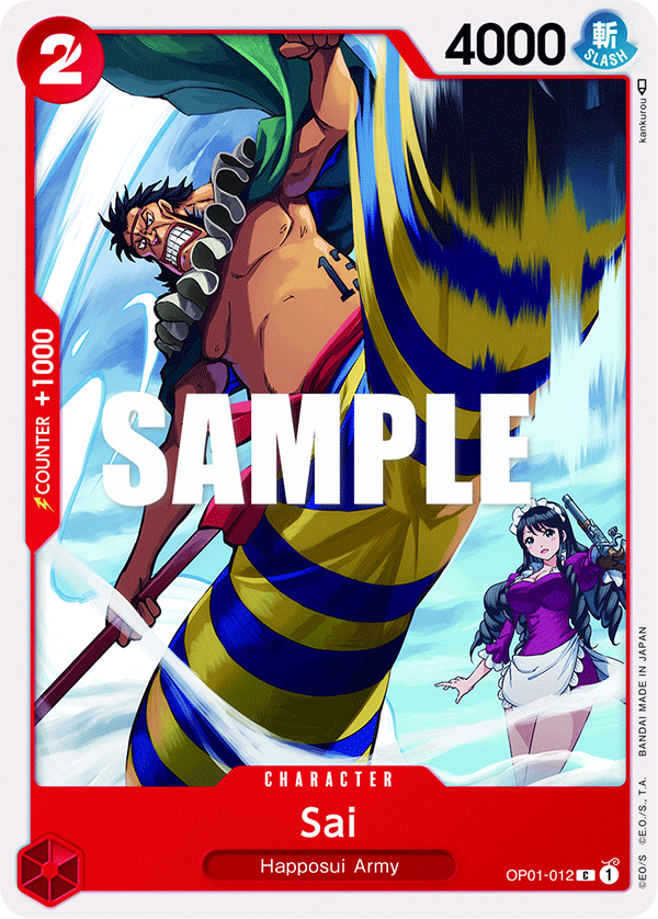 Sai OP01-012 card, Romance Dawn