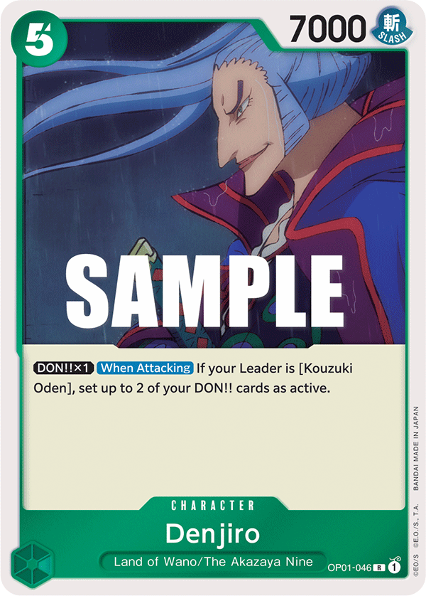 Denjiro OP01-046 card, Romance Dawn