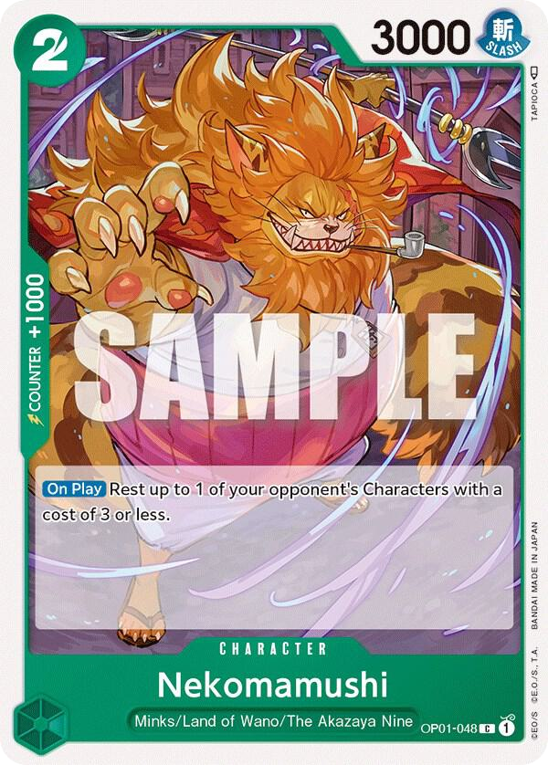 Nekomamushi OP01-048 card, Romance Dawn