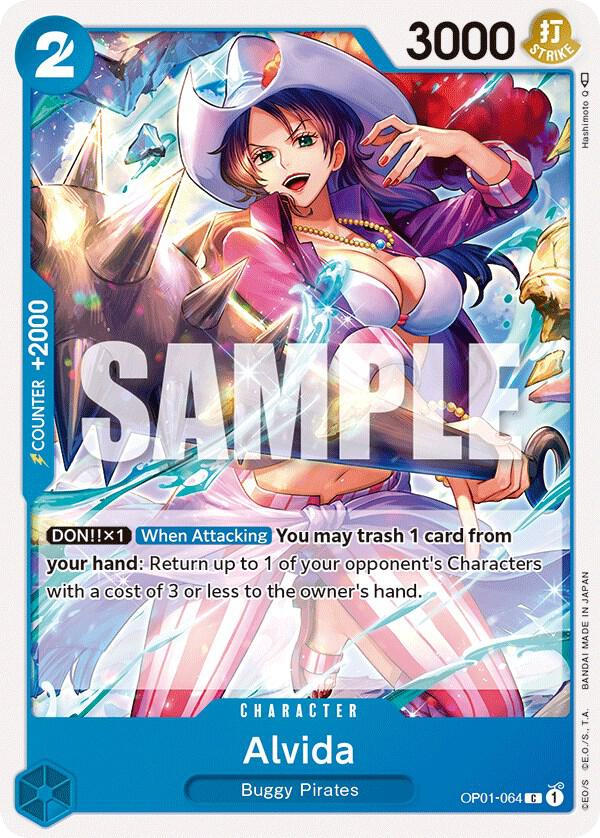 Alvida OP01-064 card, Romance Dawn