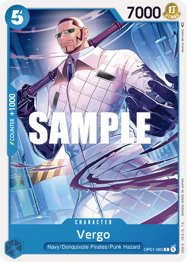 Vergo OP01-065 card, Romance Dawn