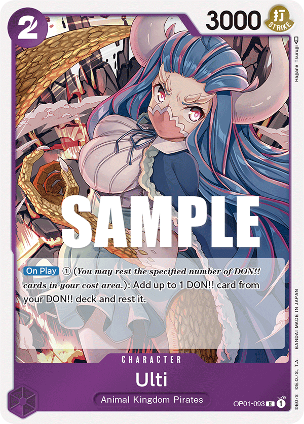 Ulti OP01-093 card, Romance Dawn