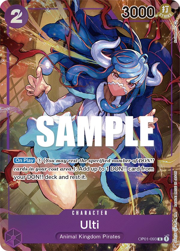 Ulti OP01-093 Alt Art card, Romance Dawn