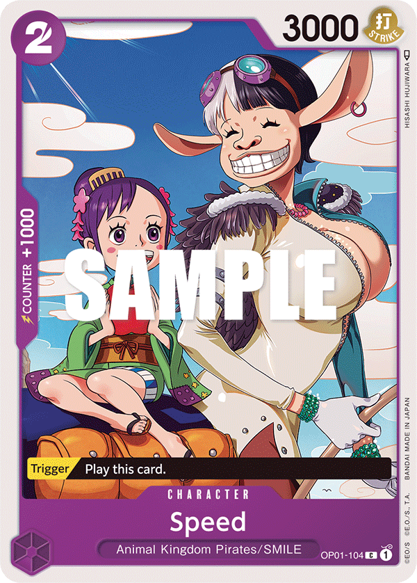 Speed OP01-104 card, Romance Dawn
