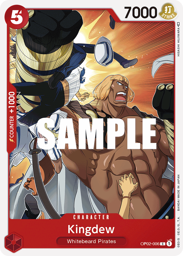 Kingdew OP02-006 card, Paramount War