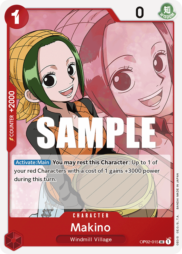 Makino OP02-015 card, Paramount War