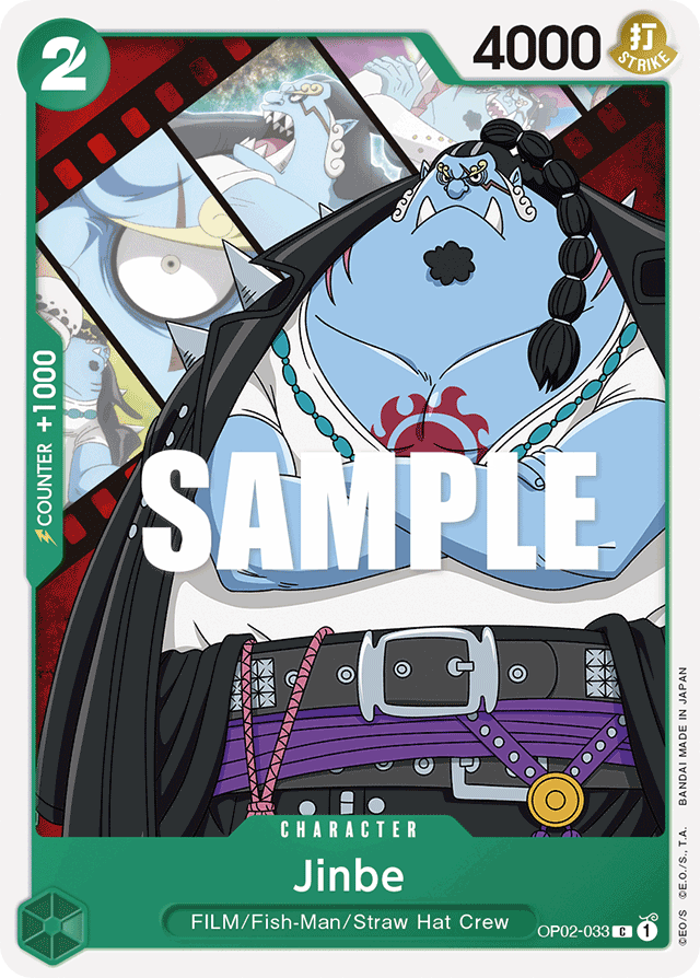 Jinbe OP02-033 card, Paramount War