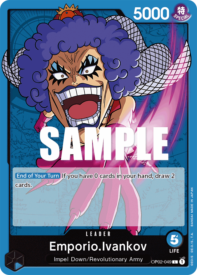 Emporio.Ivankov OP02-049 card, Paramount War