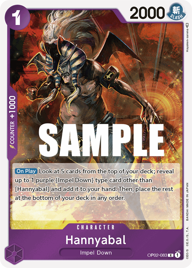 Hannyabal OP02-083 card, Paramount War
