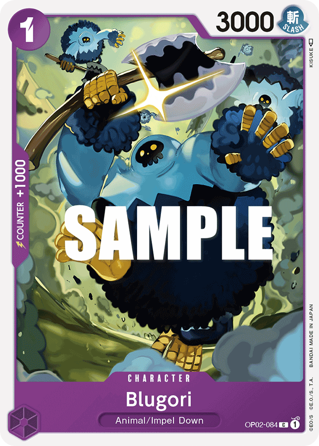 Blugori OP02-084 card, Paramount War