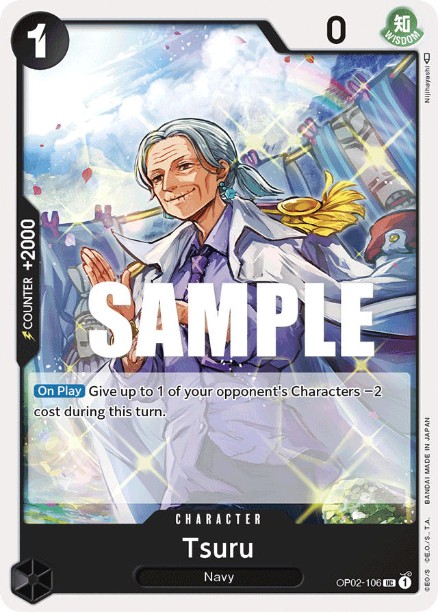 Tsuru OP02-106 card, Paramount War