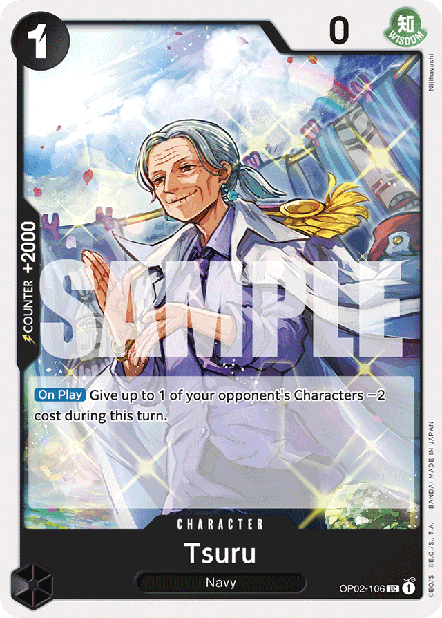Tsuru OP02-106 Reprint card, Paramount War