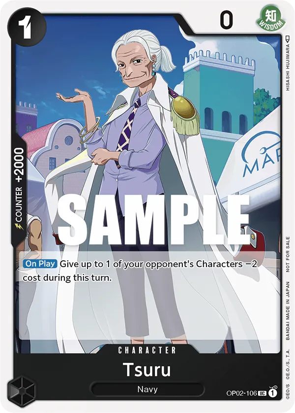 Tsuru OP02-106 Event Pack Vol. 2 Alt Art card, Paramount War