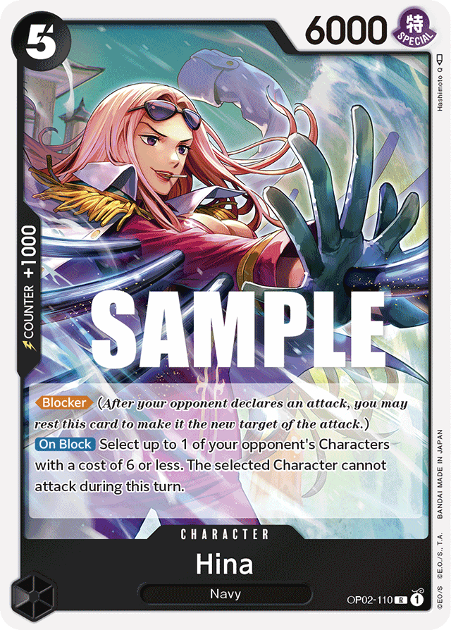 Hina OP02-110 card, Paramount War
