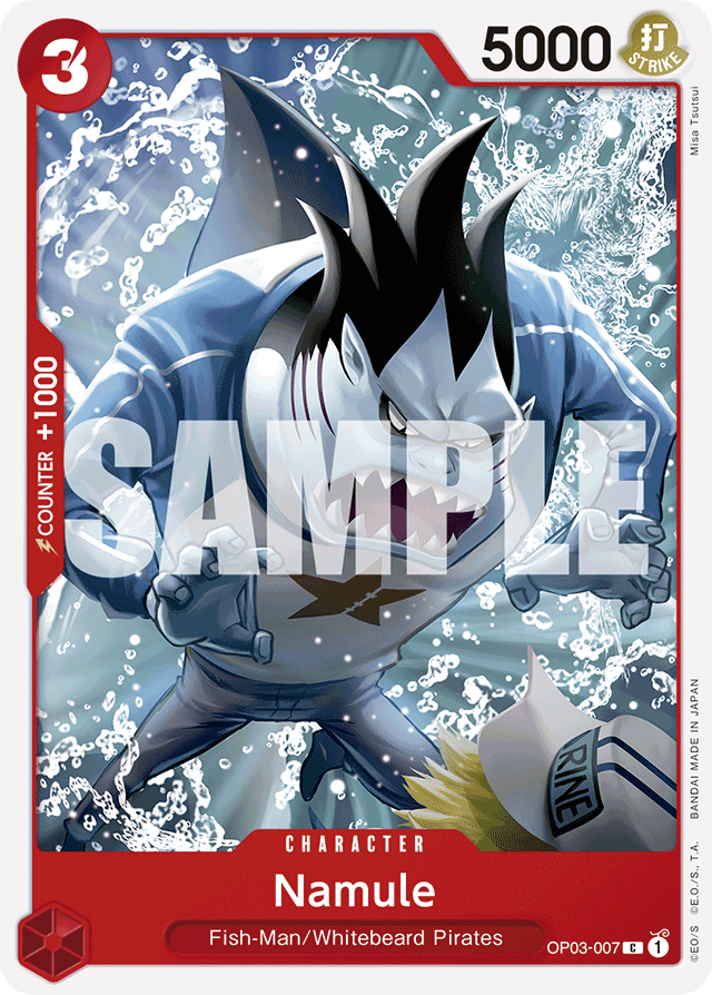 Namule OP03-007 card, Pillars of Strength