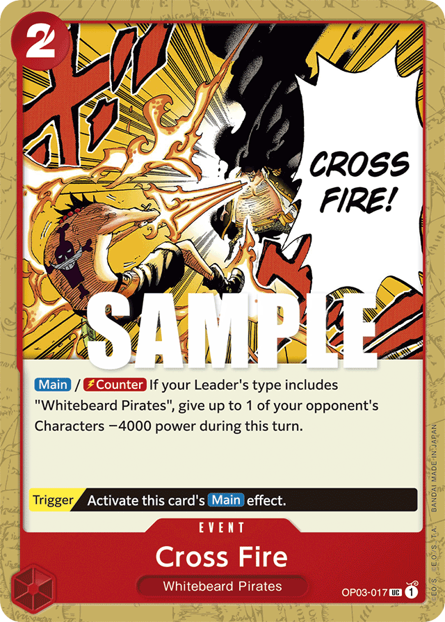 Cross Fire OP03-017 card, Pillars of Strength