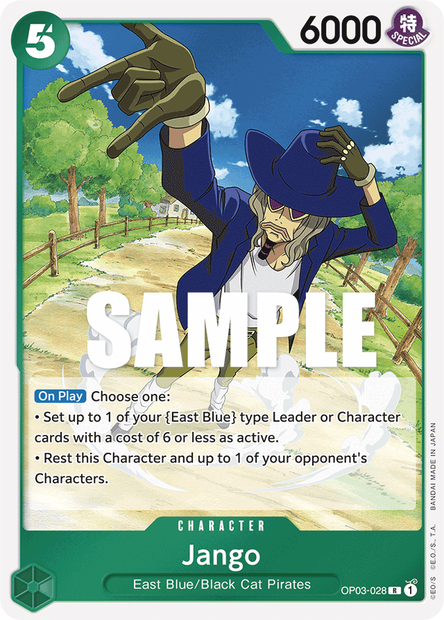 Jango OP03-028 card, Pillars of Strength