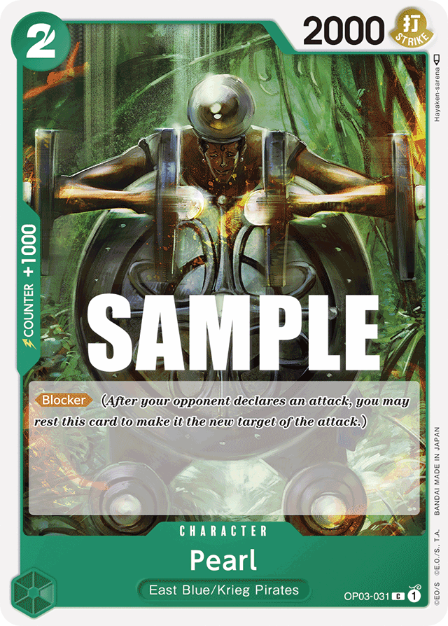 Pearl OP03-031 card, Pillars of Strength