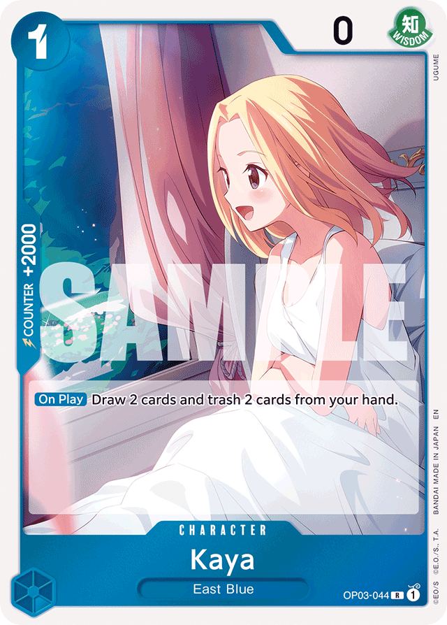 Kaya OP03-044 Reprint card, Pillars of Strength