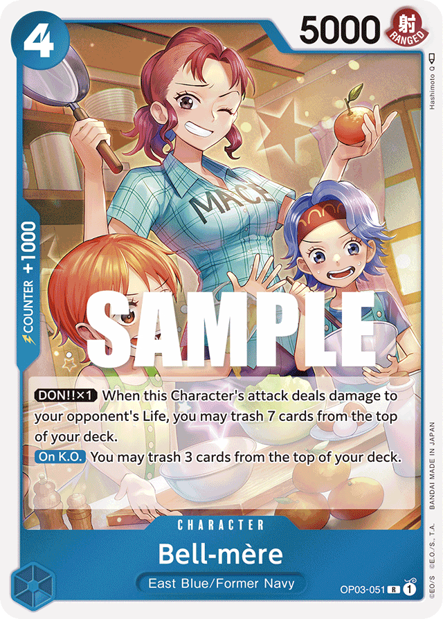 Bell-mère OP03-051 card, Pillars of Strength