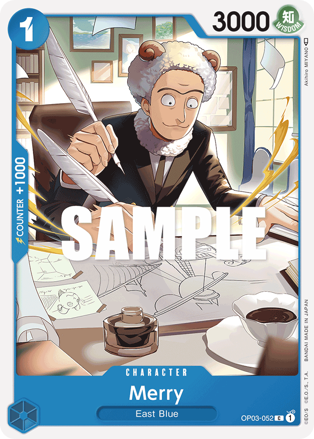 Merry OP03-052 card, Pillars of Strength