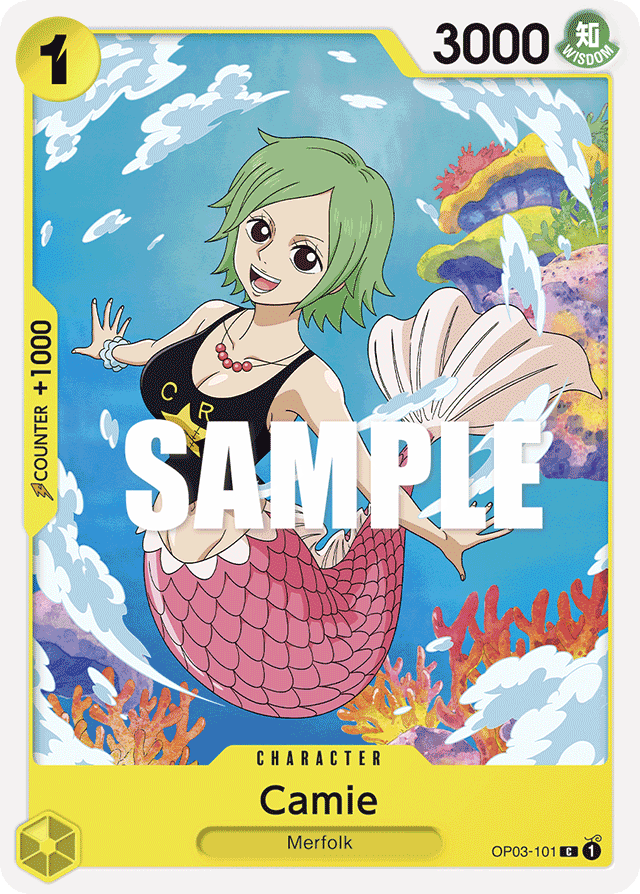 Camie OP03-101 card, Pillars of Strength